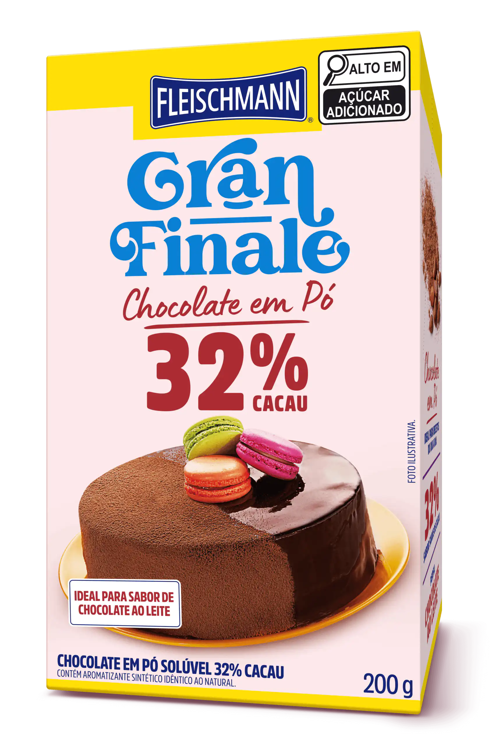 Chocolate em Pó 32% Fleischmann Gran Finale